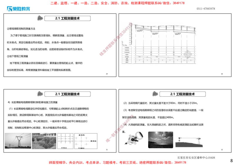 2.1工程测量技术（可打印版）_2026年一级建造师_2026年一建机电_2025年一建机电SVIP_02-基础精讲✿高端面授✿深度强化_12-机电《教材精讲班》王峰RS推荐_讲义