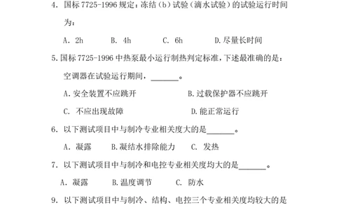 性能设计人员基本知识考试题_2025春招题库汇总_银行题库-1_银行全套上岸资料_500套面试话术_05面试话术实例_07案例_实例美的集团-招聘笔试题库（共76个岗位的笔试题）_华润hr