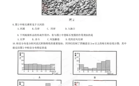 2014年高考地理试卷（重庆）（空白卷）_地理历年高考真题_新&middot;Word版2008-2025&middot;高考地理真题_地理（按年份分类）2008-2025_2014&middot;地理高考真题