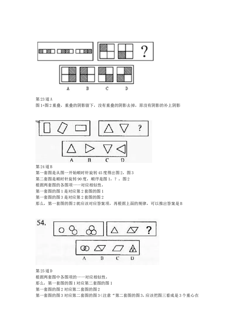超经典图形100道_2025春招题库汇总_通信运营商_集合_中国电信_微考