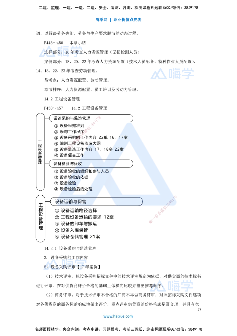 10.2025朱培浩-名师冲刺特训-（10）机电工程项目管理实务2_2026年一级建造师_2026年一建机电_2025年一建机电SVIP_04-冲刺串讲✿考点强化✿小灶集训_讲义