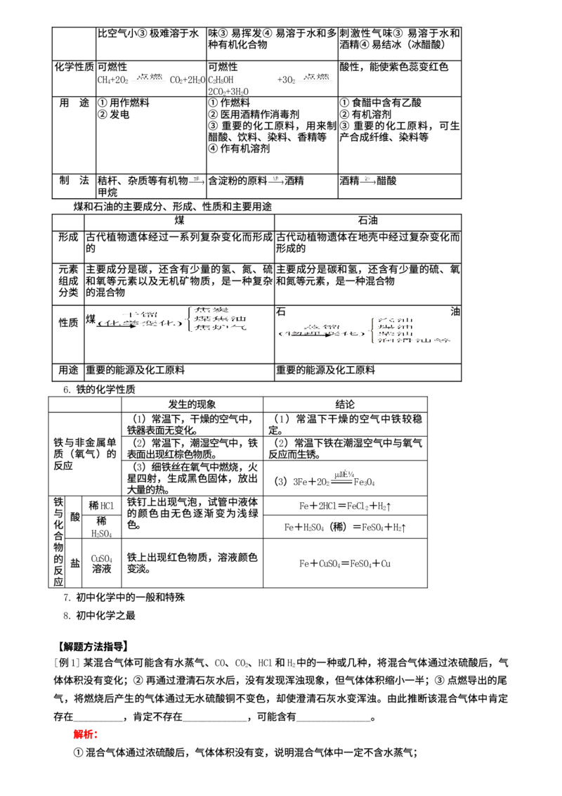 00初中化学知识点归纳汇总_河北省历年中考真题_5.河北化学（08-25）