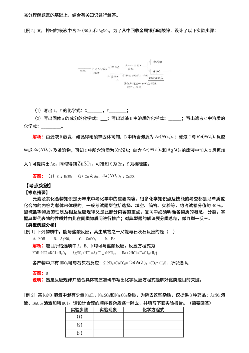 00初中化学知识点归纳汇总_河北省历年中考真题_5.河北化学（08-25）