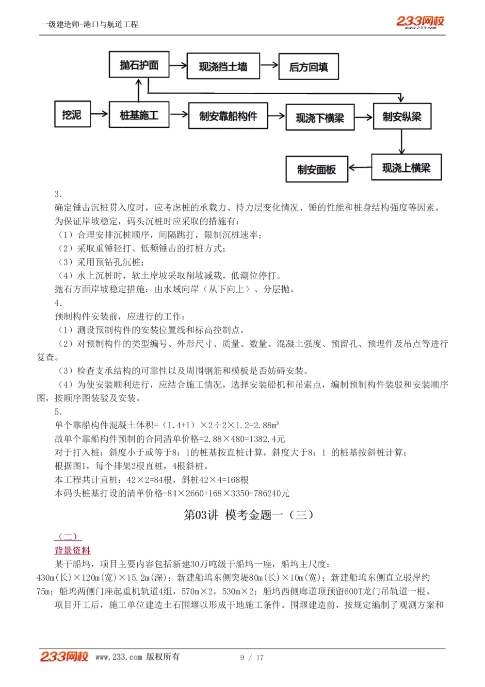 1-4_2026年一级建造师_2026年一建港航_2025年一建港航SVIP_03-习题精析✿实战特训✿模考通关_12-港航《模考金题班》陈冬铭233_403