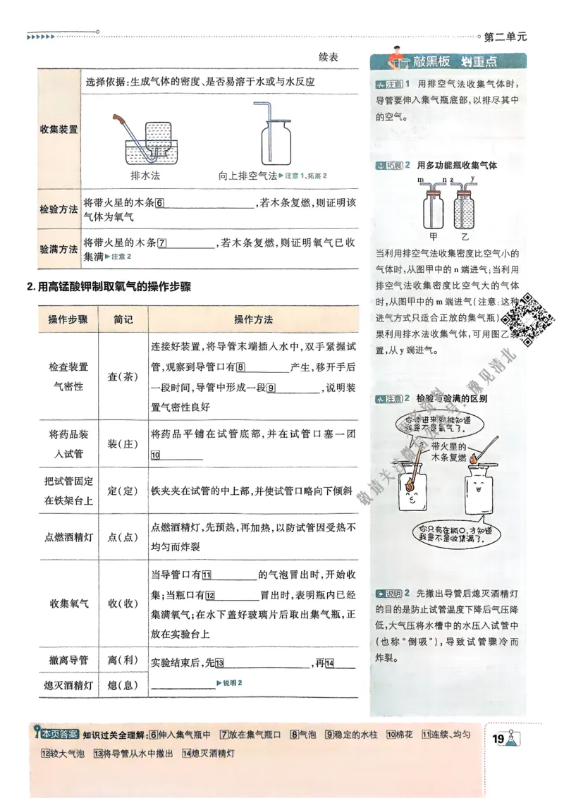 2026版初中必刷题化学9年级上册狂K重点