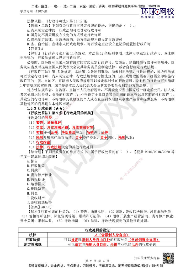 11.第11讲-16建设工程行政法律制度_2026年一建法规_2025年一建法规SVIP_02-基础精讲✿高端面授✿深度强化_21-法规《考点精讲班》王丽雪、安国庆HQ_王丽雪