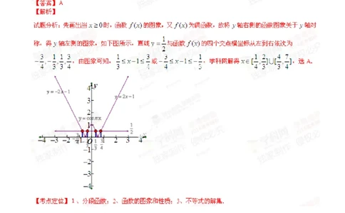2014年高考数学试卷（文）（辽宁）（解析卷）_历年高考真题合集_数学历年高考真题_新&middot;PDF版2008-2025&middot;高考数学真题_数学（按试卷类型分类）2008-2025_自主命题卷&middot;数学（2008-2025）