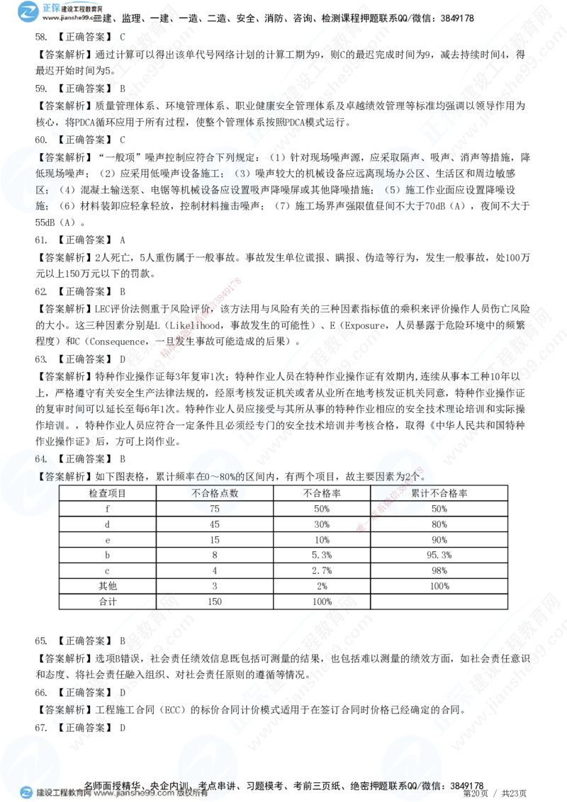 2025一建-管理预测全真模拟卷（三）-题目答案分离_2026年一级建造师_2026年一建管理_2025年一建管理SVIP_05-考前密训✿央企特训✿机构普押_33-管理《全真三套卷》JG