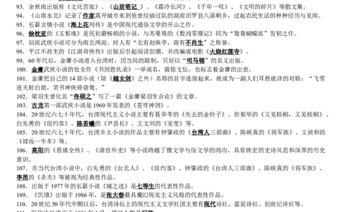 中国当代文学专题综合练习题_三桶油_中国石油_中石油笔试_笔试。！_7-专业测试部分（仅需看自己专业即可）_3.12汉语言文学_中国当代文学