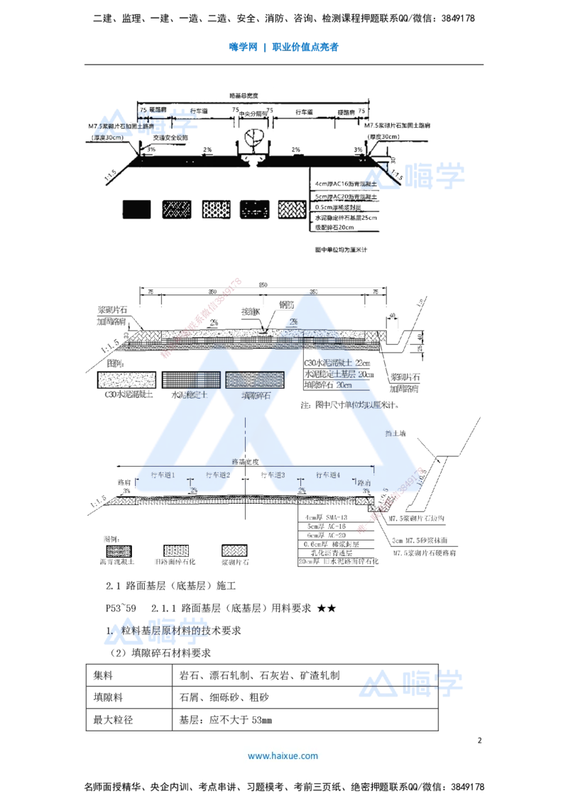 13.2025李昌春-名师精讲通关-第二章（13）路面基层（底基层）用料要求_2026年一级建造师_2026年一建公路_2025年一建公路SVIP_02-基础精讲✿高端面授✿深度强化_讲义