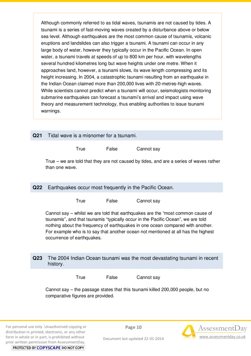 VerbalReasoningTest7-Solutions_2025春招题库汇总_八大题库-1_04八大汇总_信永中和_专业题综合知识-参考_英文题_VerbalReasoningTests