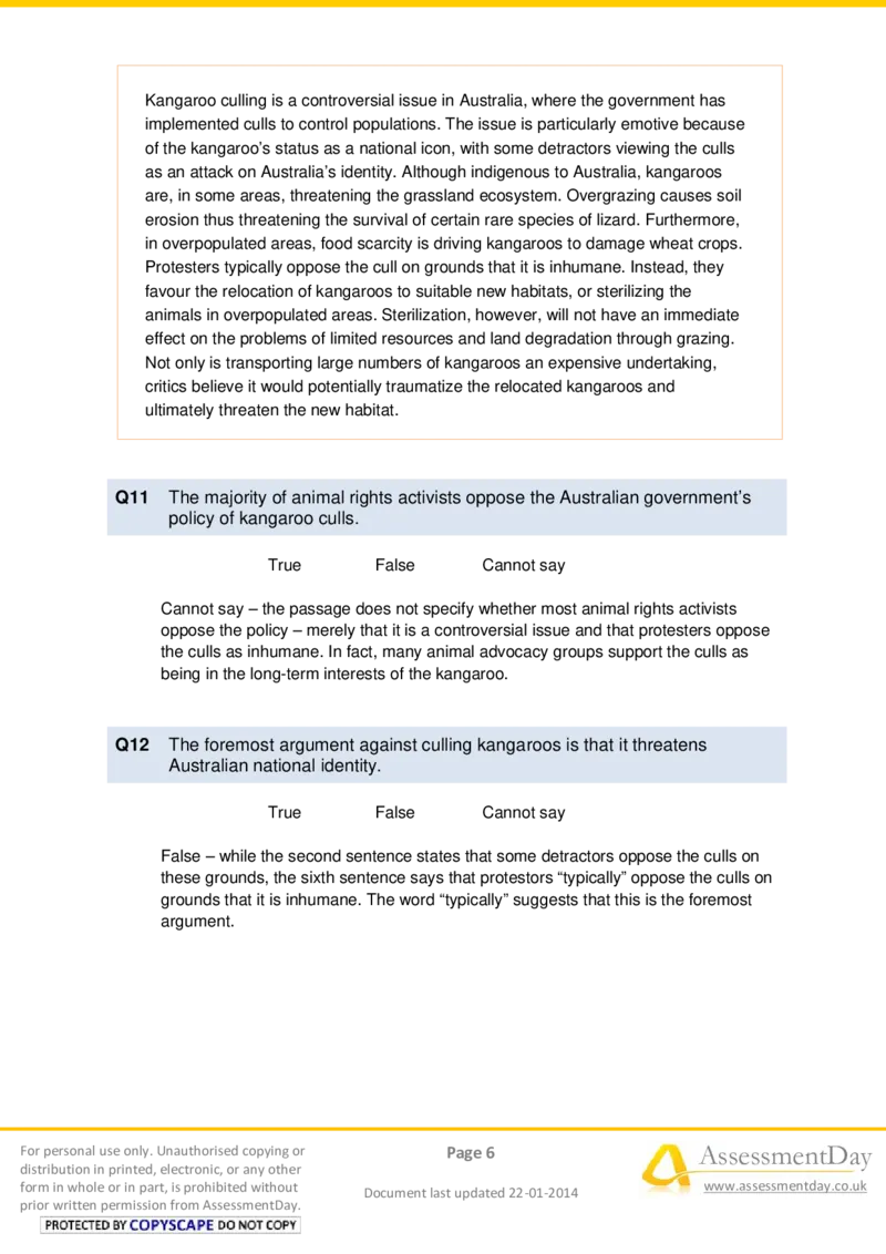 VerbalReasoningTest7-Solutions_2025春招题库汇总_八大题库-1_04八大汇总_信永中和_专业题综合知识-参考_英文题_VerbalReasoningTests