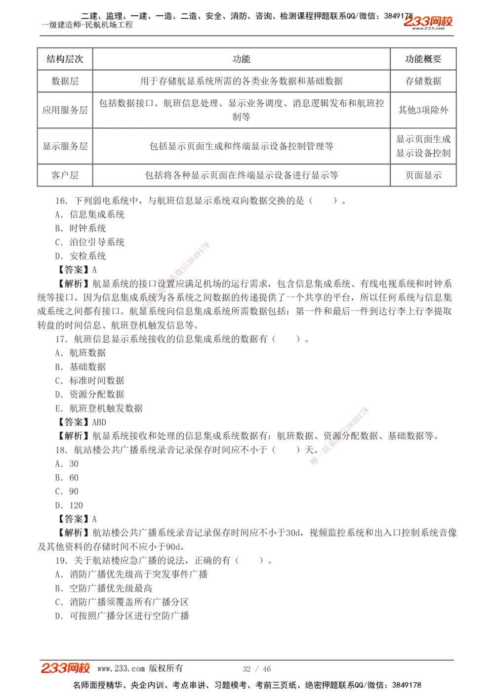 1-8_2026年一级建造师_2026年一建民航_2025年一建民航SVIP_03-习题精析✿实战特训✿模考通关_07-民航《习题解析班》谷永生233