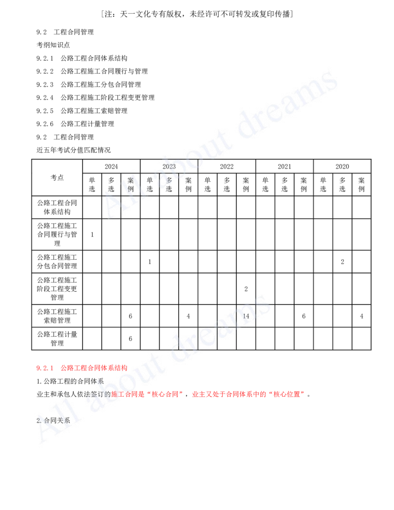 2025-135-第9章-9.2-工程合同管理（一）_2026年一级建造师_2026年一建公路_2025年一建公路SVIP_02-基础精讲✿高端面授✿深度强化_15-公路《天一精讲班》安慧、李昌春KL_安慧_讲义