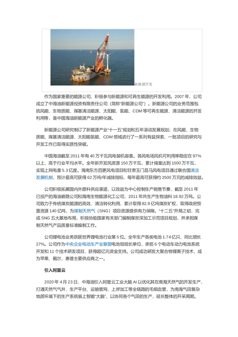 中海油企业简介_三桶油_中海油_中海油_4-中国海油企业文化和石油常识