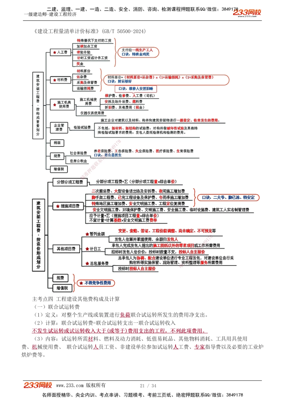 1-5_2026年一级建造师_2026年一建经济_2025年一建经济SVIP_04-冲刺串讲✿考点强化✿小灶集训_62-经济《考前集训班》董航233