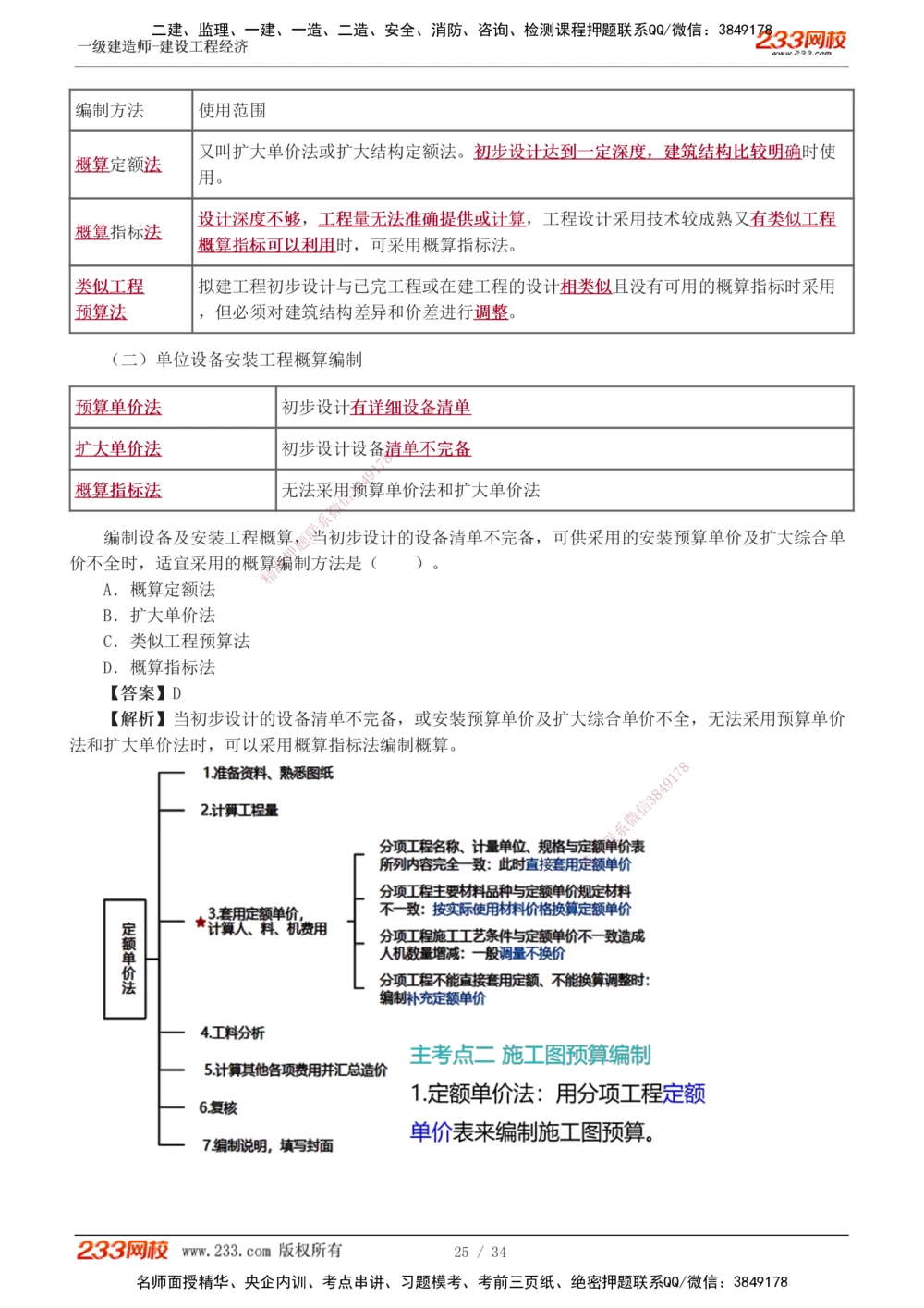 1-5_2026年一级建造师_2026年一建经济_2025年一建经济SVIP_04-冲刺串讲✿考点强化✿小灶集训_62-经济《考前集训班》董航233