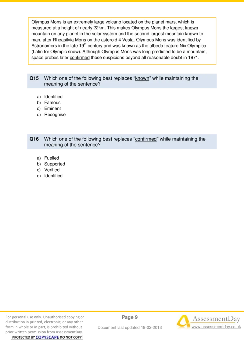 VerbalComprehensionTest6-Questions_2025春招题库汇总_八大题库-1_04八大汇总_信永中和_专业题综合知识-参考_英文题_VerbalReasoningTests