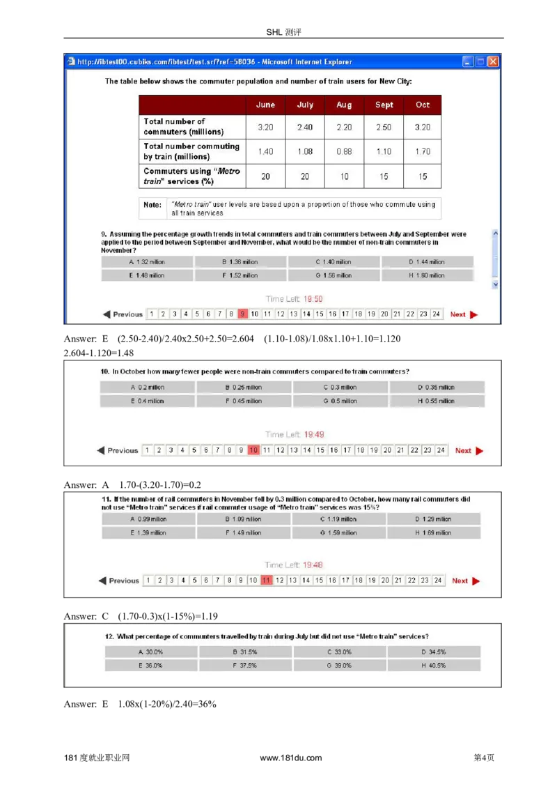 SHL测评_KPMG-Classical_Numerical_Test_(经典24题)_2025春招题库汇总_十大行测题库_2023年十大热门题库更新中_11、SH-1汇总_题型分类_分题型整理-数字推理题Numerical（中文＋英文）