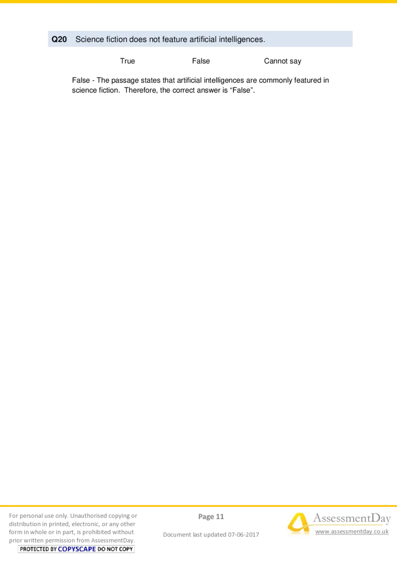 VerbalReasoningTest1-Solutions_2025春招题库汇总_十大行测题库_2023年十大热门题库更新中_05、TalentQ汇总_TalentQ测试题（适合大多数外资银行以及其他企业）_VerbalReasoning