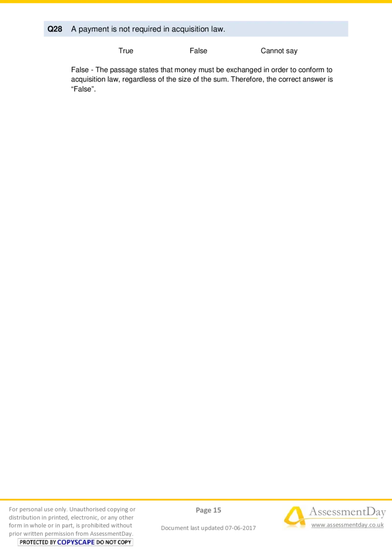 VerbalReasoningTest1-Solutions_2025春招题库汇总_十大行测题库_2023年十大热门题库更新中_05、TalentQ汇总_TalentQ测试题（适合大多数外资银行以及其他企业）_VerbalReasoning