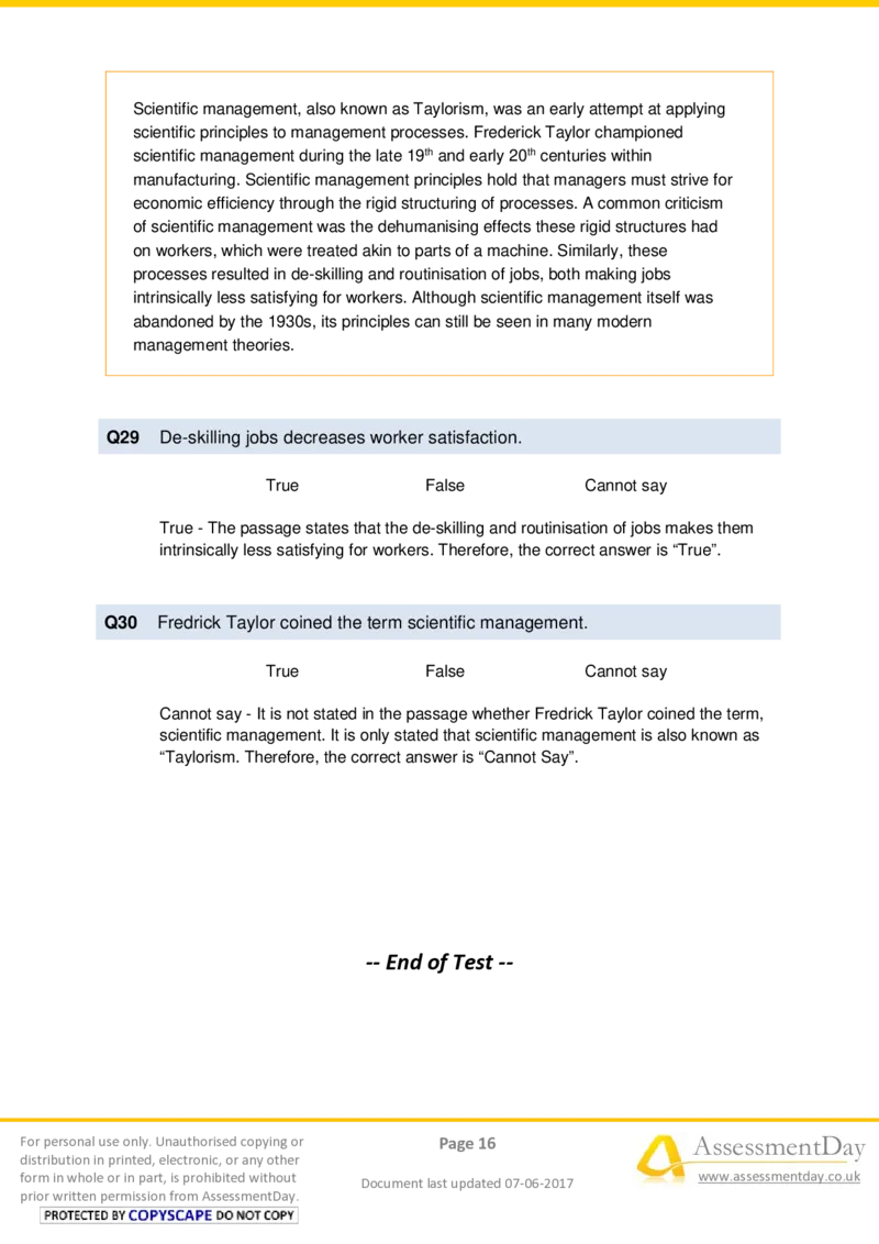 VerbalReasoningTest1-Solutions_2025春招题库汇总_十大行测题库_2023年十大热门题库更新中_05、TalentQ汇总_TalentQ测试题（适合大多数外资银行以及其他企业）_VerbalReasoning