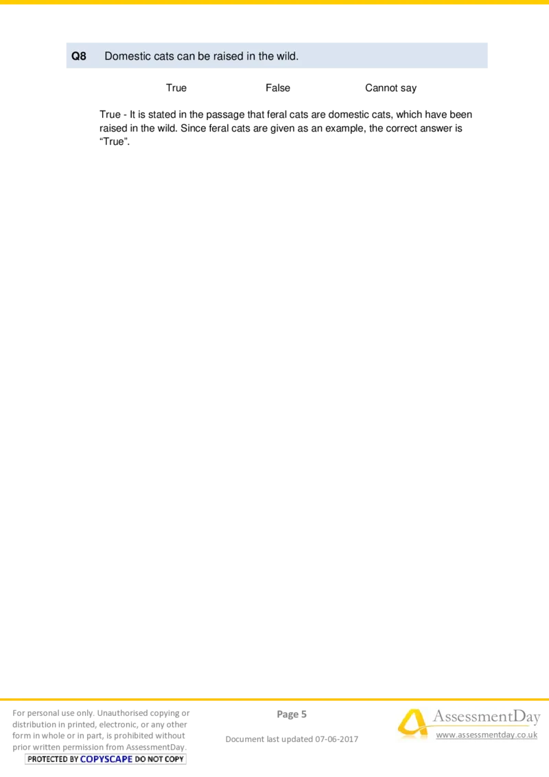 VerbalReasoningTest1-Solutions_2025春招题库汇总_十大行测题库_2023年十大热门题库更新中_05、TalentQ汇总_TalentQ测试题（适合大多数外资银行以及其他企业）_VerbalReasoning