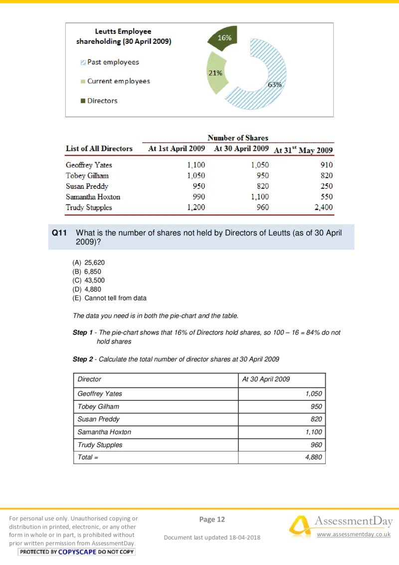 NumericalReasoningTest2-Solutions_2025春招题库汇总_十大行测题库_2023年十大热门题库更新中_05、TalentQ汇总_TalentQ笔试题库中文_05、TalentQ（图文版-参考）中文英文都有_NumericalReasoning