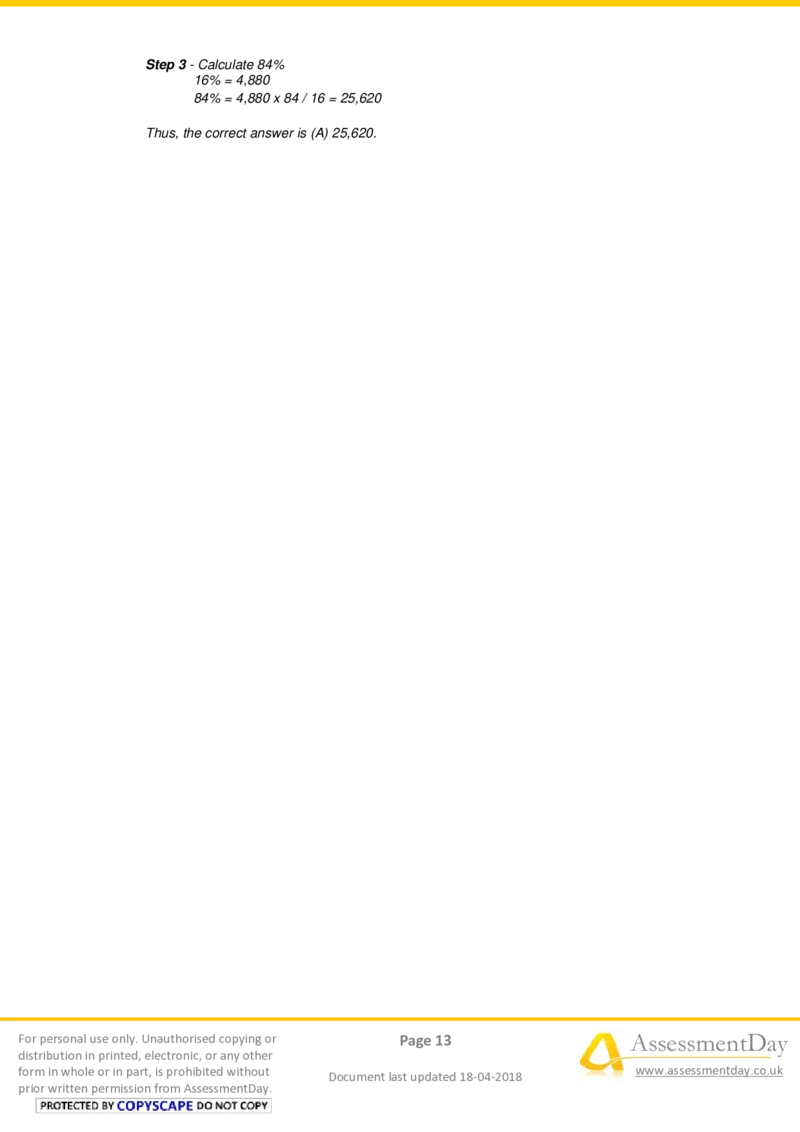 NumericalReasoningTest2-Solutions_2025春招题库汇总_十大行测题库_2023年十大热门题库更新中_05、TalentQ汇总_TalentQ笔试题库中文_05、TalentQ（图文版-参考）中文英文都有_NumericalReasoning