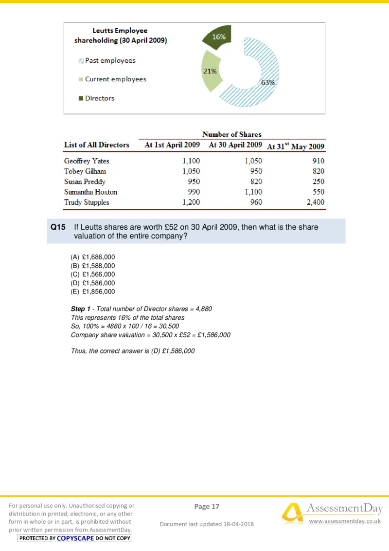 NumericalReasoningTest2-Solutions_2025春招题库汇总_十大行测题库_2023年十大热门题库更新中_05、TalentQ汇总_TalentQ笔试题库中文_05、TalentQ（图文版-参考）中文英文都有_NumericalReasoning