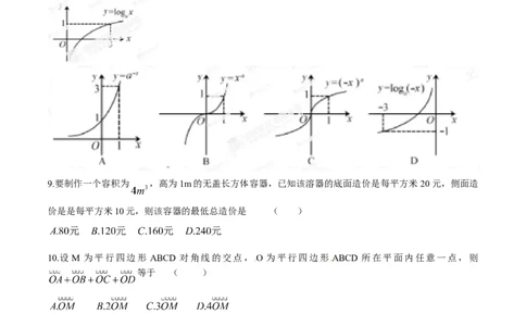 2014年高考数学试卷（文）（福建）（空白卷）_历年高考真题合集_数学历年高考真题_新&middot;Word版2008-2025&middot;高考数学真题_数学（按年份分类）2008-2025_2014&middot;高考数学真题