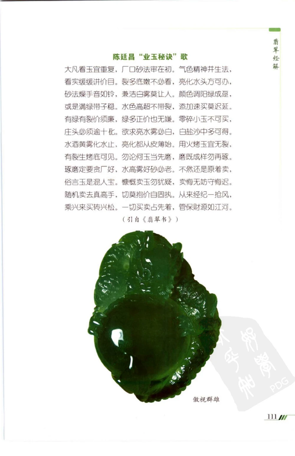 勐拱翡翠经-张竹邦_X018-玉石珠宝鉴定教程最新合集_6、翡翠鉴定专题全套课程_翡翠电子书_翡翠品评