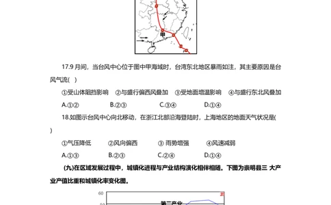 2015年高考地理试题（上海）（空白卷）_地理历年高考真题_新&middot;Word版2008-2025&middot;高考地理真题_地理（按年份分类）2008-2025_2015&middot;地理高考真题