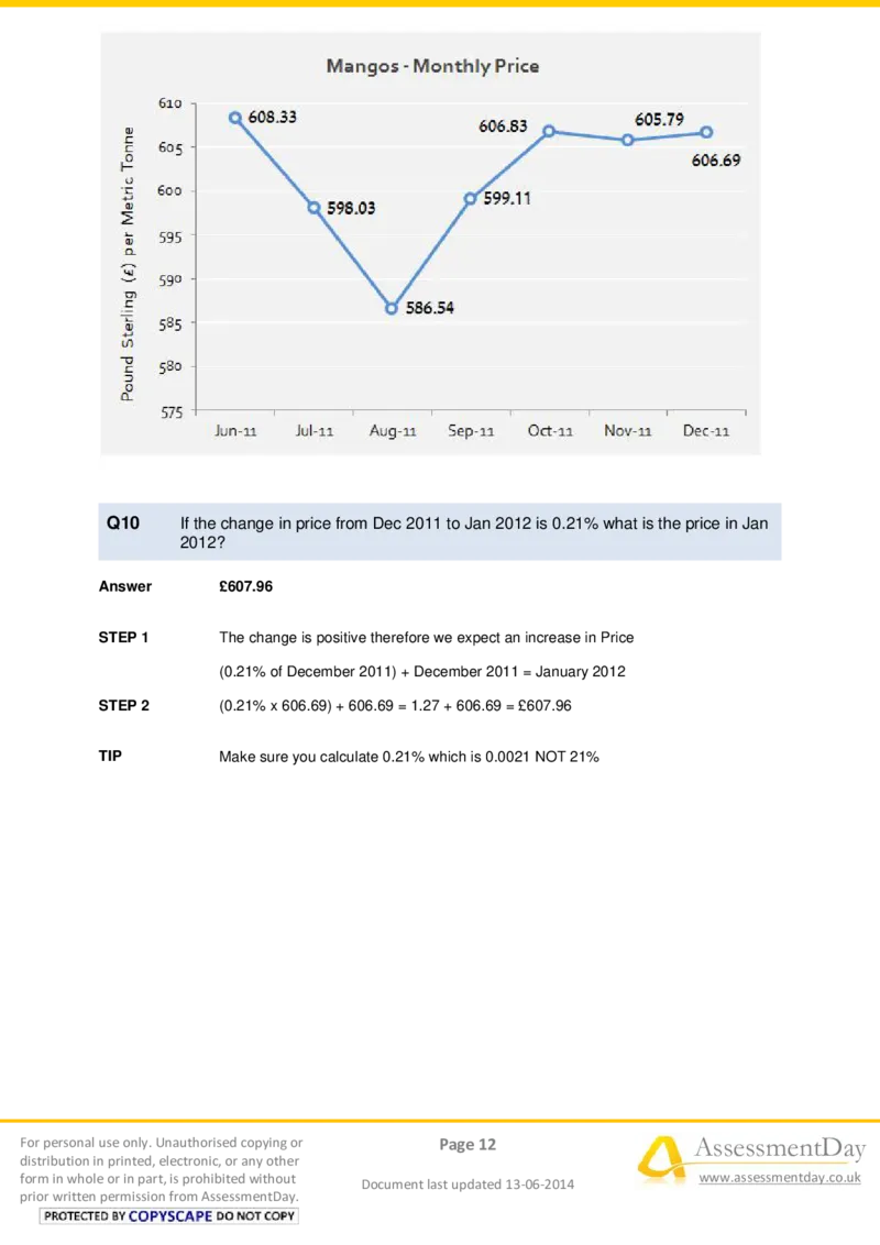 NumericalReasoningTest14-Solutions_2025春招题库汇总_十大行测题库_2023年十大热门题库更新中_05、TalentQ汇总_TalentQ笔试题库中文_TalentQ（图文版-参考）_2选看通用测试题，适用于TalentQ（N多题）