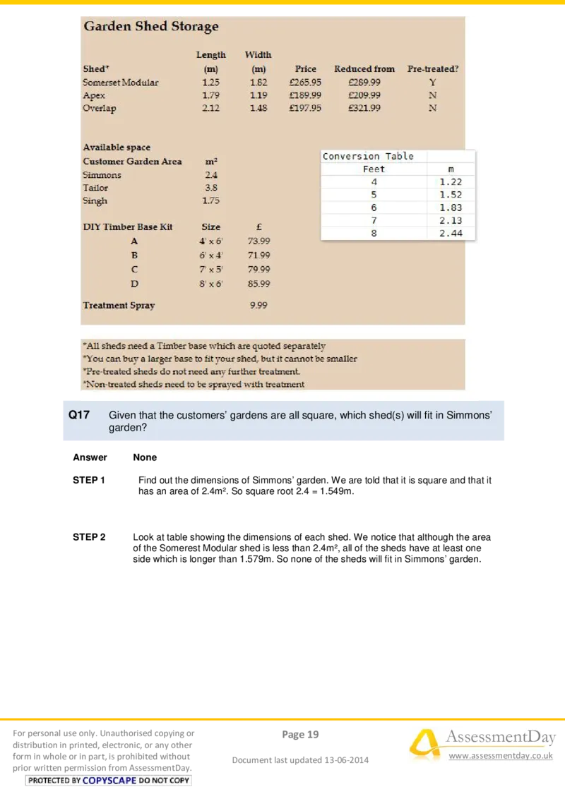 NumericalReasoningTest14-Solutions_2025春招题库汇总_十大行测题库_2023年十大热门题库更新中_05、TalentQ汇总_TalentQ笔试题库中文_TalentQ（图文版-参考）_2选看通用测试题，适用于TalentQ（N多题）
