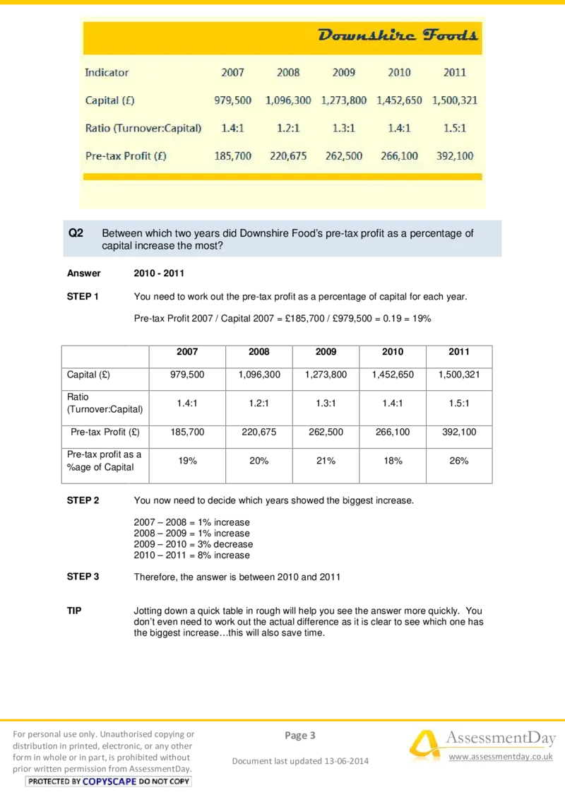 NumericalReasoningTest14-Solutions_2025春招题库汇总_十大行测题库_2023年十大热门题库更新中_05、TalentQ汇总_TalentQ笔试题库中文_TalentQ（图文版-参考）_2选看通用测试题，适用于TalentQ（N多题）