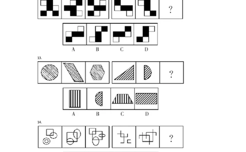 图形推理题库_2025春招题库汇总_国企-运营商题库_电信笔试资料_最新_笔试_2中国电信行测重点复习题_行测分类题库