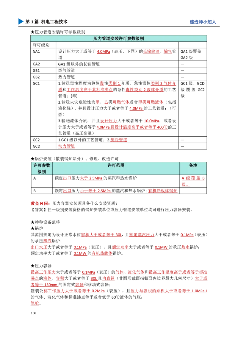 17.法规及标准_2026年一级建造师_2026年一建机电_2025年一建机电SVIP_04-冲刺串讲✿考点强化✿小灶集训_18-机电《3D案例攻克》小超人SMR_讲义