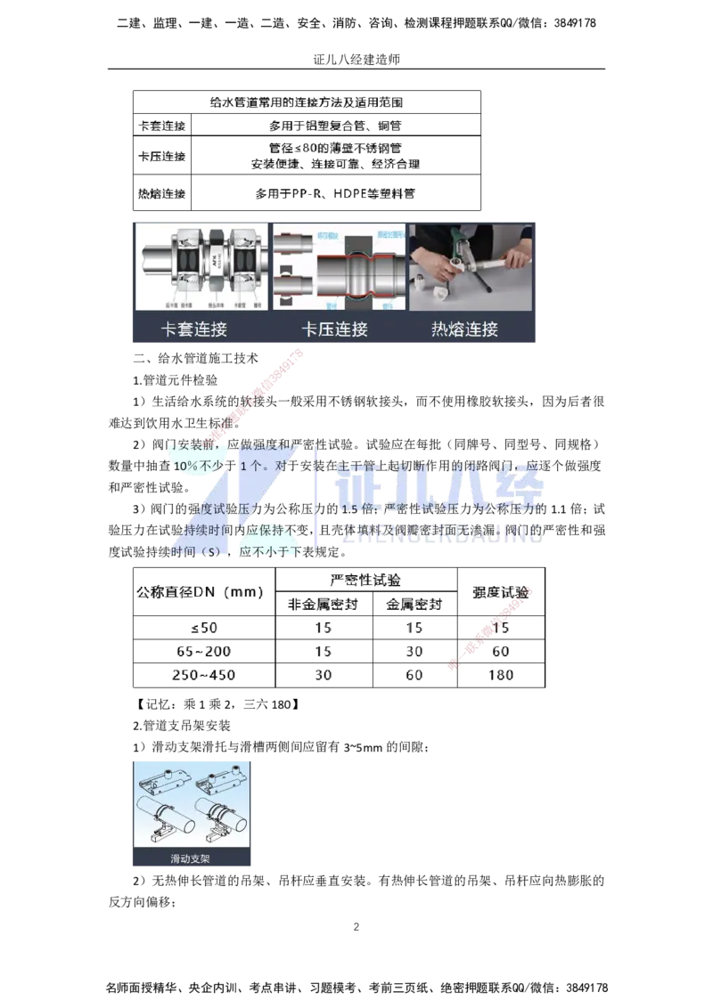 18.一建机电基础精学-19建筑给水排水与供暖工程施工技术-2_2026年一级建造师_2026年一建机电_2025年一建机电SVIP_02-基础精讲✿高端面授✿深度强化_讲义