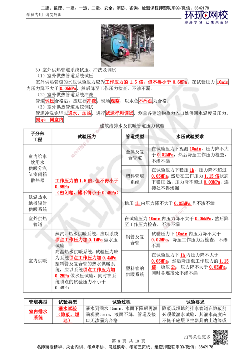 14.第14讲-31供暖管道施工、设备安装及系统调试检测_2026年一级建造师_2026年一建机电_2025年一建机电SVIP_02-基础精讲✿高端面授✿深度强化_26-机电《考点精讲班》苏婷、赵金凤HQ