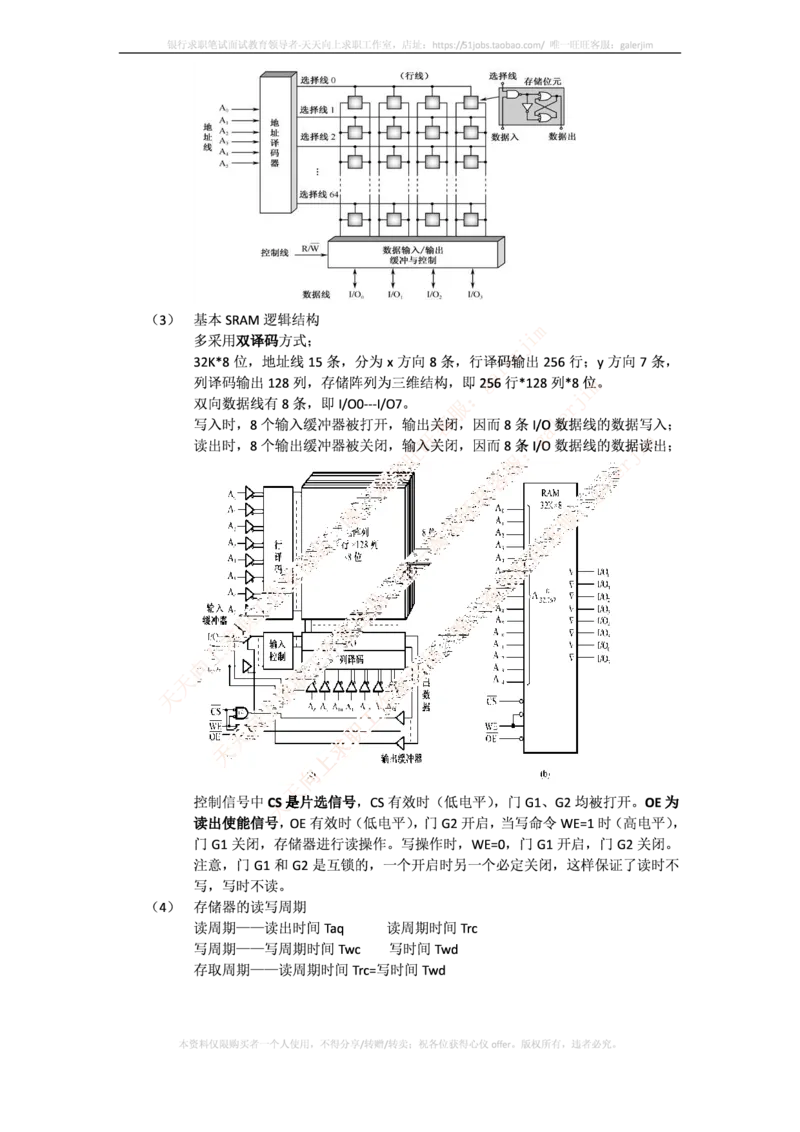 中国铁塔笔试知识点之--计算机类-计算机组成与体系结构总结_2025春招题库汇总_国企题库_中国铁塔_2-中国铁塔完整版知识点笔记（仅需看自己的专业）_2-中国铁塔完整版知识点笔记资料