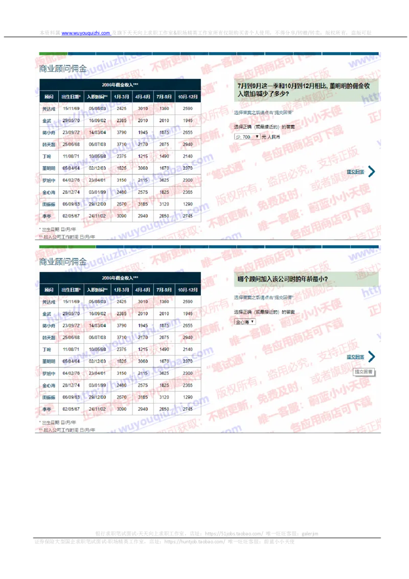 渣打银行2020招聘0921在线测试真题及答案_2025春招题库汇总_外资银行题库_23渣打_2020年历次OT真题及答案