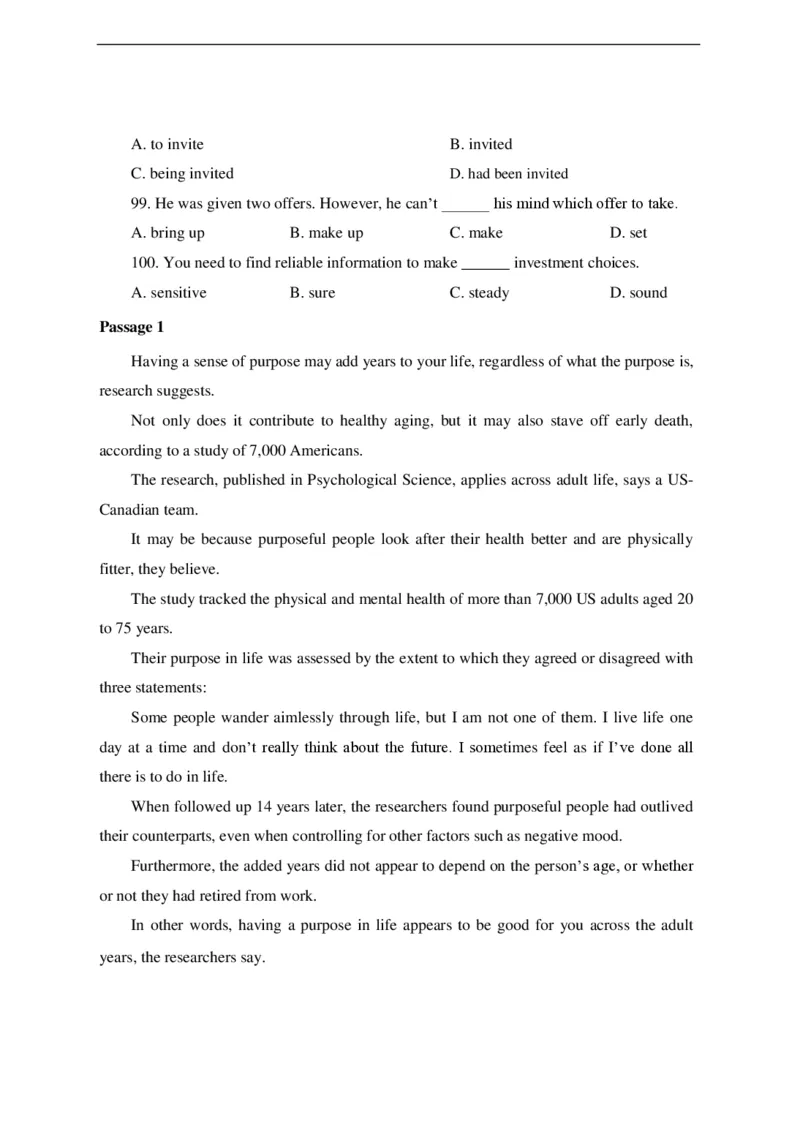 最新版中国石化招聘预测模拟卷1-试题_三桶油_中石化笔试_中石化_2022中石化资料_6-2022年中石化笔试模拟题必考押题