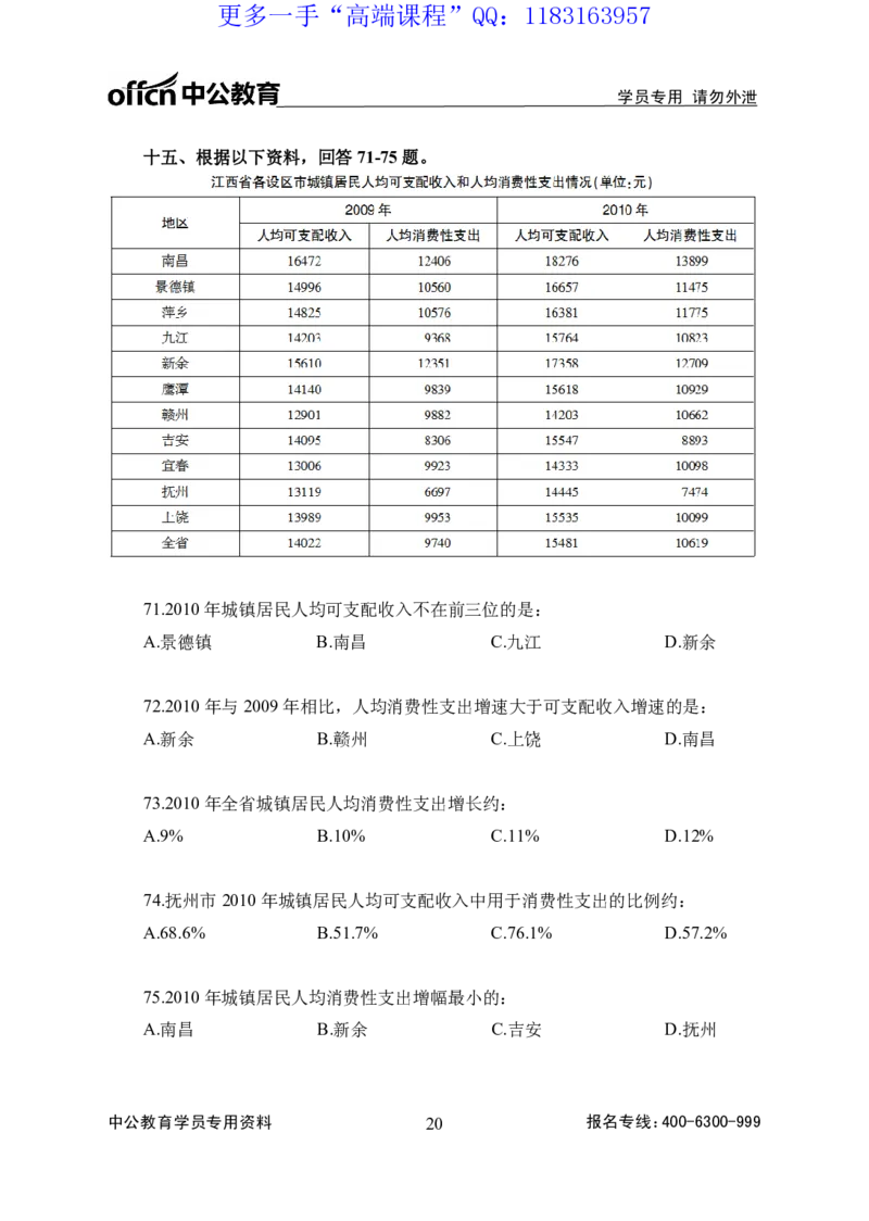 实战练题班讲义-资料分析-学生版_三桶油_中海油_最新中海油招聘考试《通用能力》视频课件_2020ZG行测or职测_zg_实战练题班-职业能力测验王凌燕等，42视频讲义