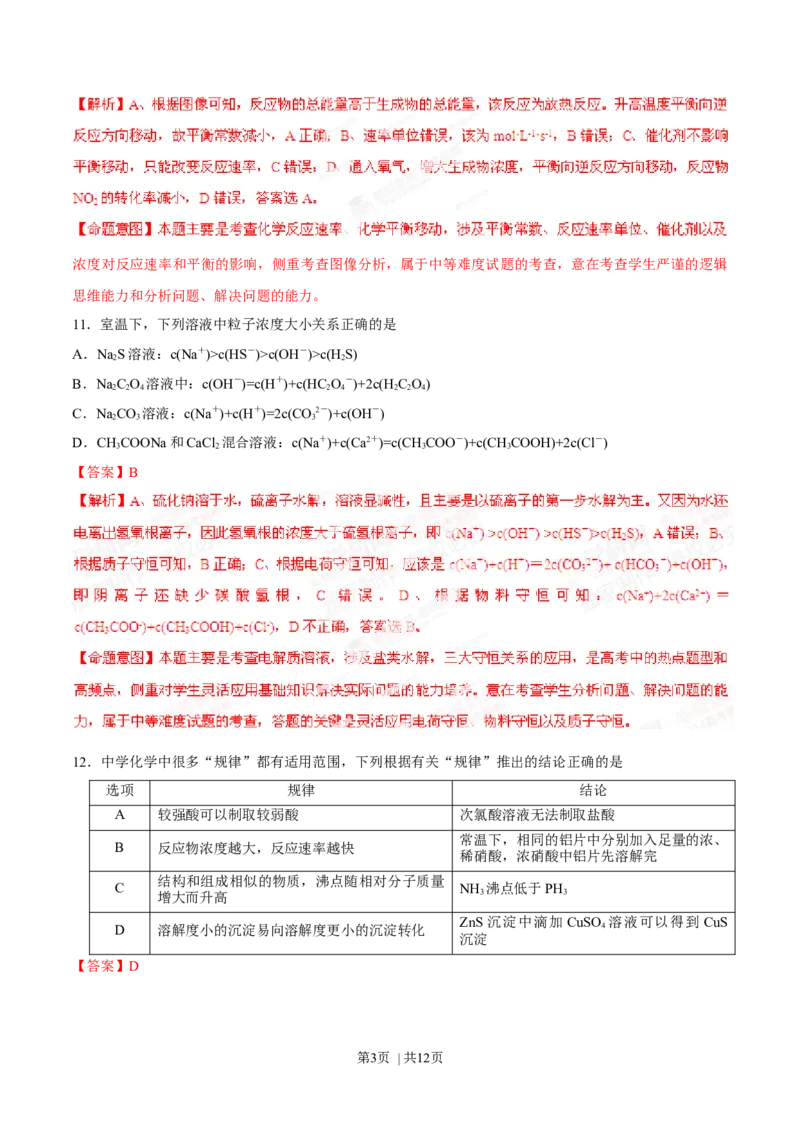 2014年高考化学试卷（安徽）（解析卷）_历年高考真题合集_化学历年高考真题_新&middot;Word版2008-2025&middot;高考化学真题_化学（按年份分类）2008-2025_2014&middot;高考化学真题