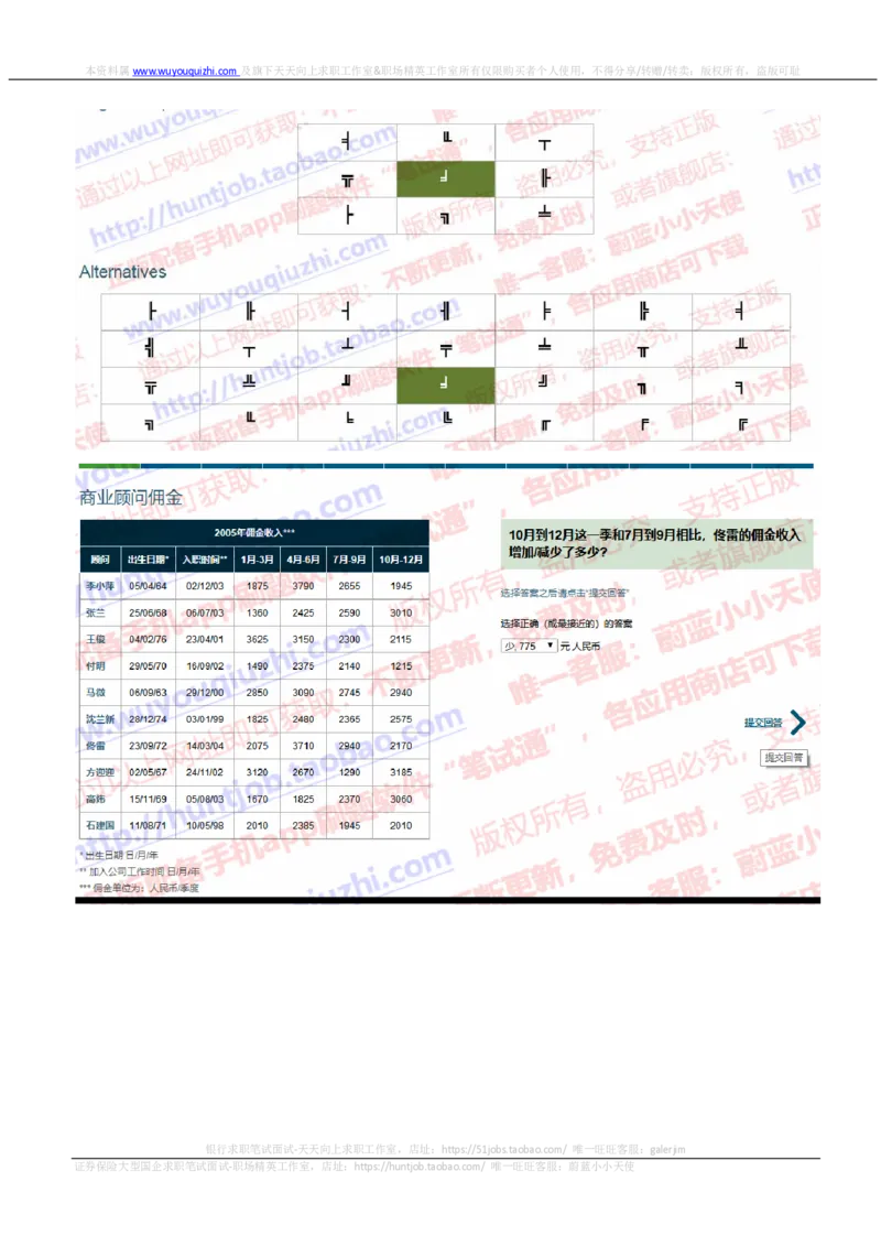 渣打银行2020招聘0920在线测试真题及答案_2025春招题库汇总_外资银行题库_23渣打_2020年历次OT真题及答案