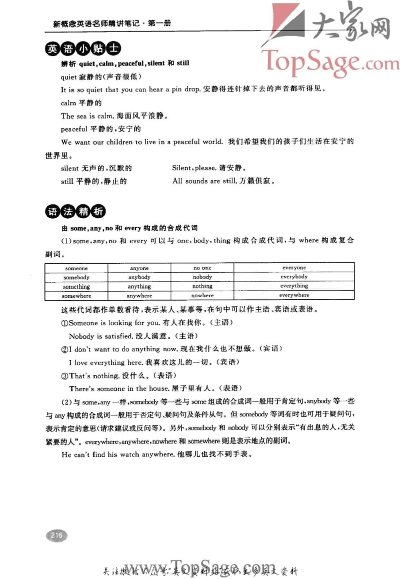 名师精讲笔记第1册_小学初中学霸笔记类资料汇总6.33GB_新概念英语名师笔记724.99MB