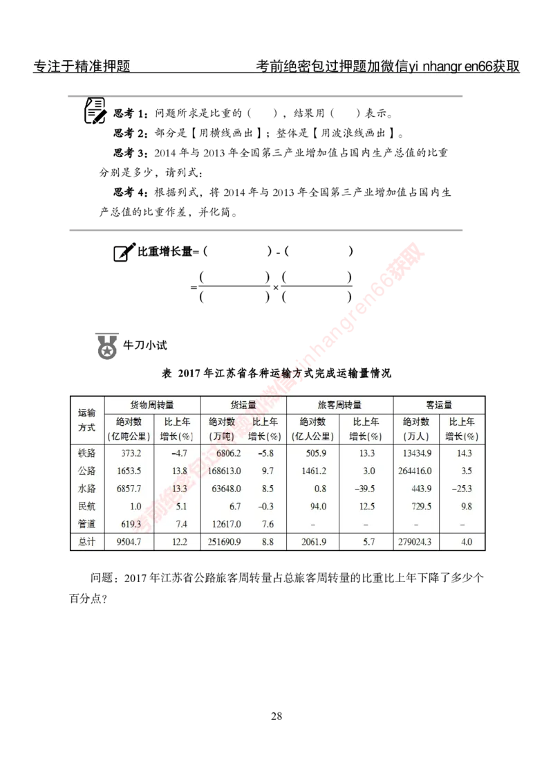 专项攻坚-行测-资料分析-讲义_2025春招题库汇总_银行题库-1_银行全套上岸资料_讲义+题库+冲刺_06、基础巩固讲义（理论知识点讲解+经典例题）全