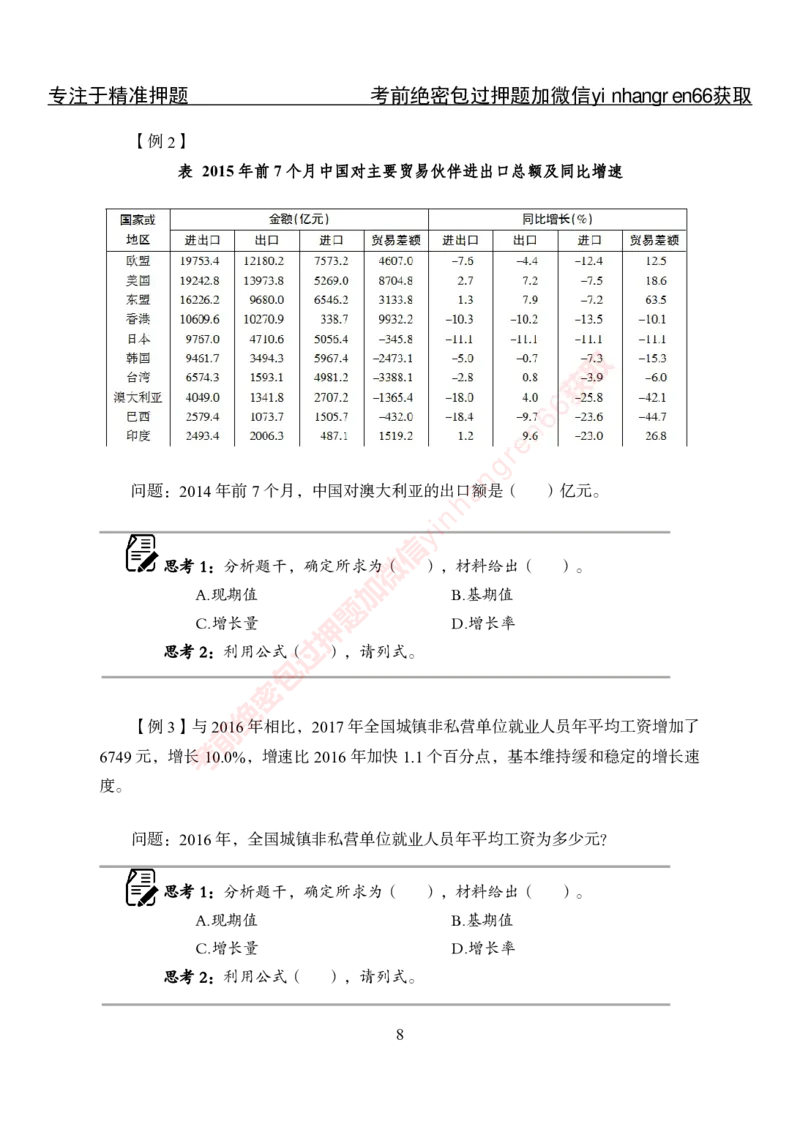 专项攻坚-行测-资料分析-讲义_2025春招题库汇总_银行题库-1_银行全套上岸资料_讲义+题库+冲刺_06、基础巩固讲义（理论知识点讲解+经典例题）全