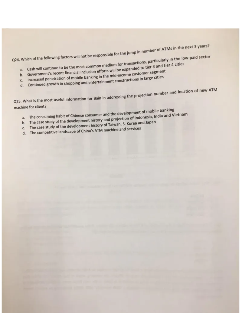 PTA第3套_2025春招题库汇总_咨询题库_2023咨询公司合集（7家）_2023贝恩Bain咨询_贝恩PTA